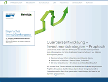 Tablet Screenshot of bayerischer-immobilienkongress.de